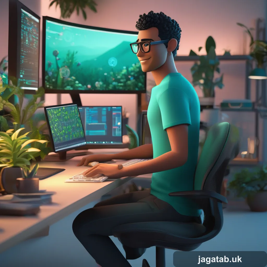 025 Stylized 3d Avatar Of A Friendly Young M