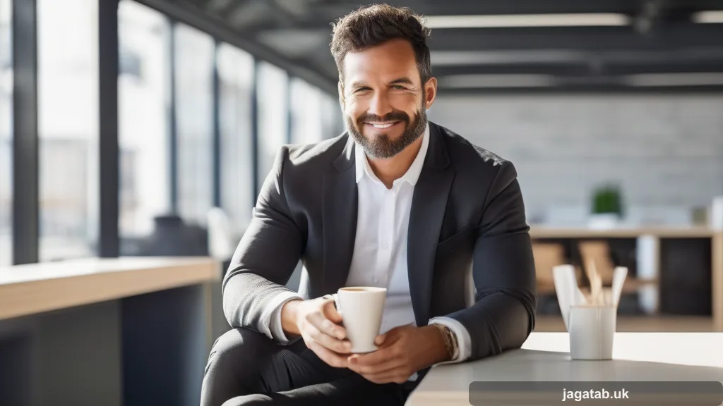114 A Confident Small Business Owner Relaxin 4b65