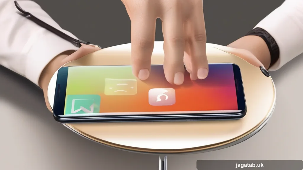 123 A Person S Hands Holding A Smartphone Wi 5ac5