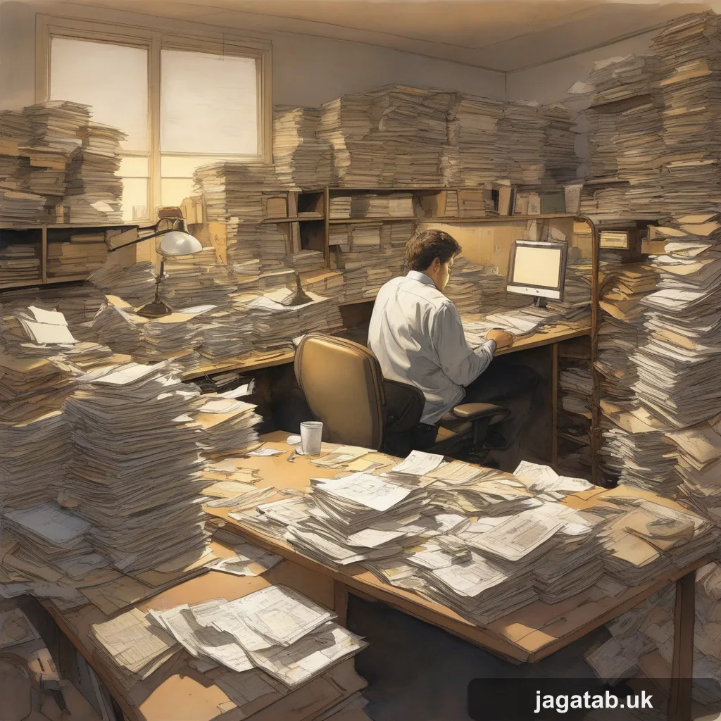 234 Photorealistic Photograph A Cluttered De 6ec9
