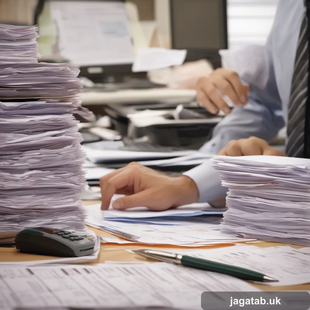 234 Realistic Photograph A Cluttered Office 19e4