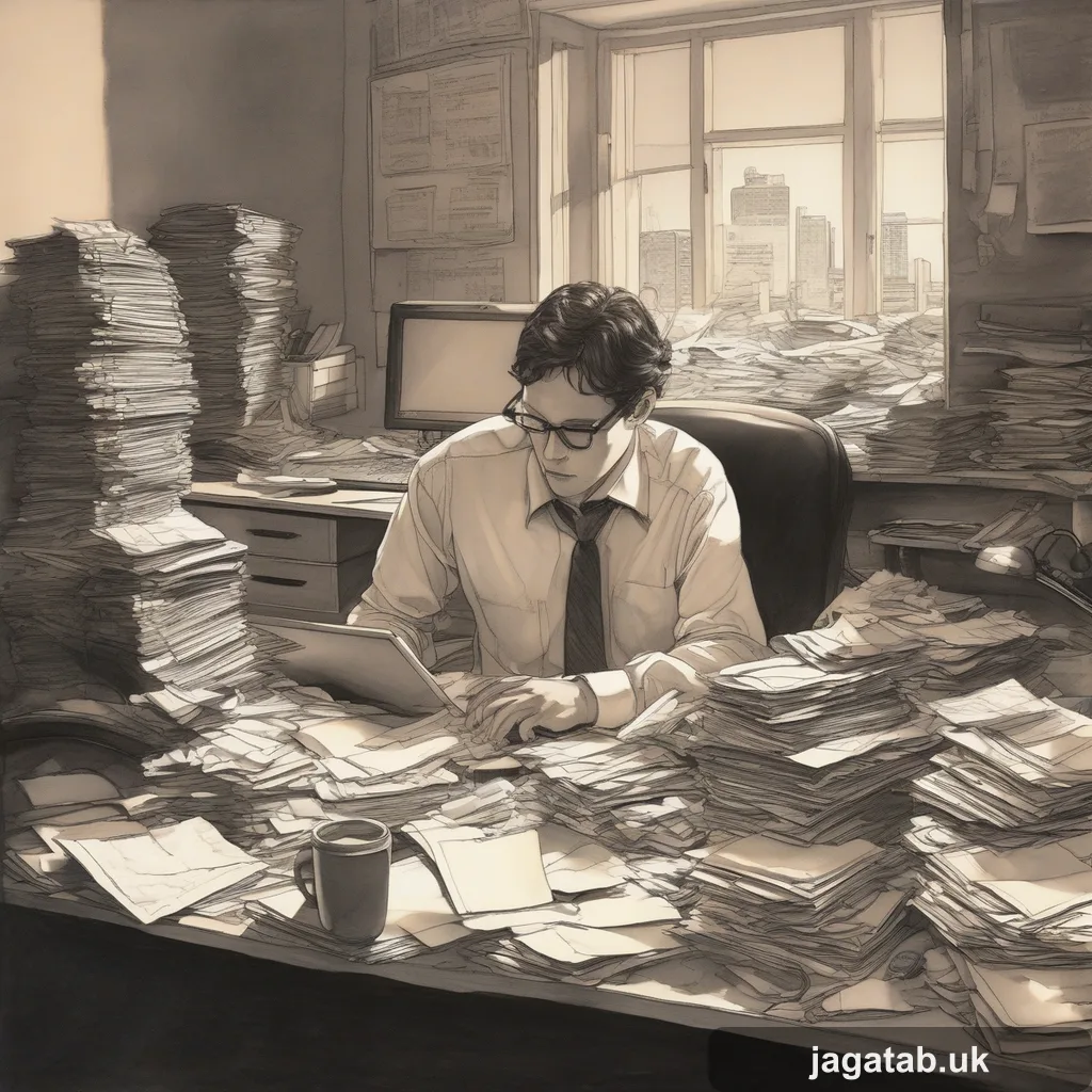 252 Photorealistic Photograph A Cluttered Of 5b07