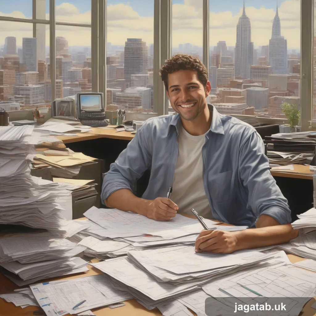 281 Photorealistic Photograph A Cluttered Of A177