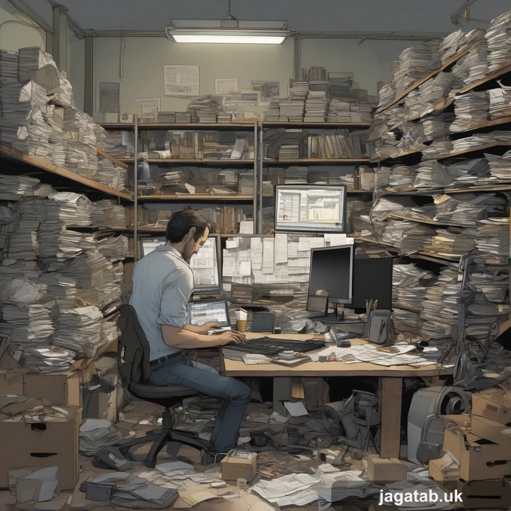 375 Photorealistic Photograph A Cluttered Di 3f31